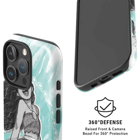 Disney Princess Moana Singing iPhone 16 Pro Magsafe Impact Case